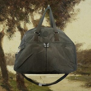 Kipling Eugina Satchel in Field Green